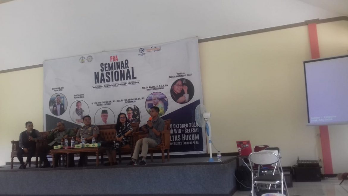 BEM Untan Adakan Kegiatan Pra Seminar Nasional