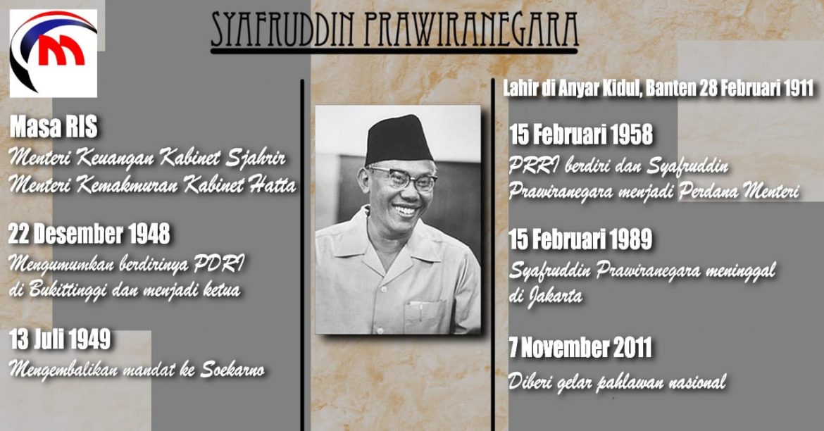 Jalan Hidup Dua Kutub Syafruddin Prawiranegara