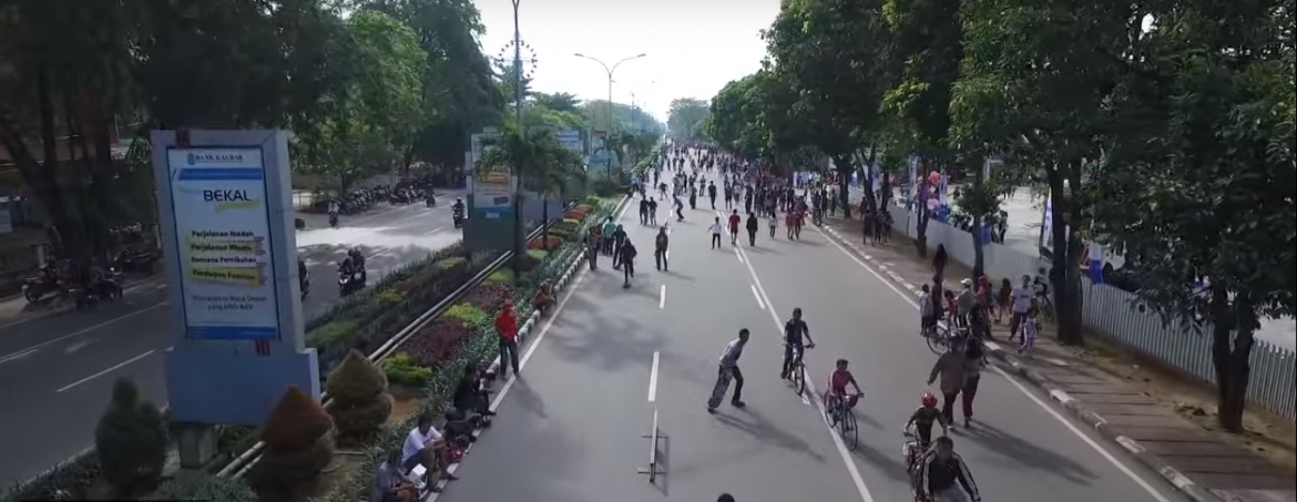 Berbagai Aktivitas Olahraga Turut Ramaikan Kegiatan Car Free Day