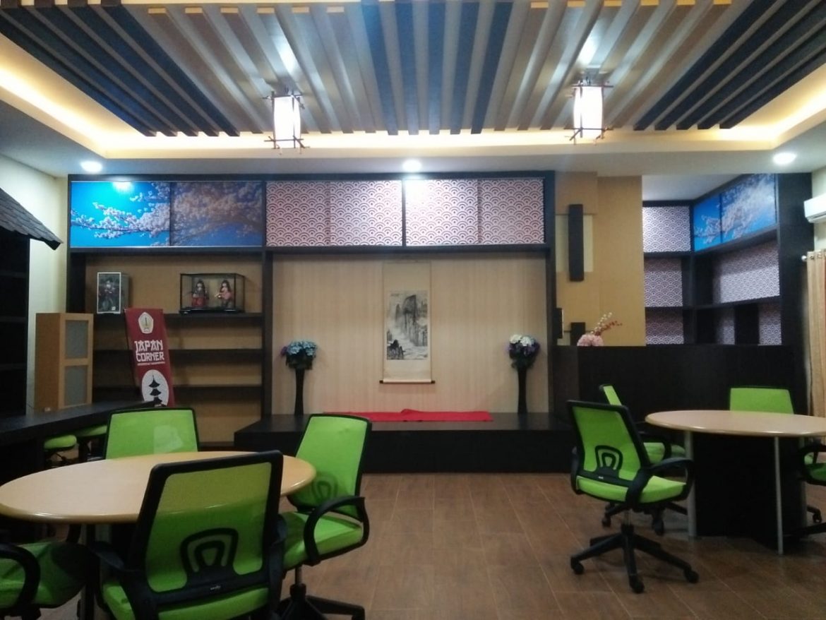 Untan Resmikan Japan Corner
