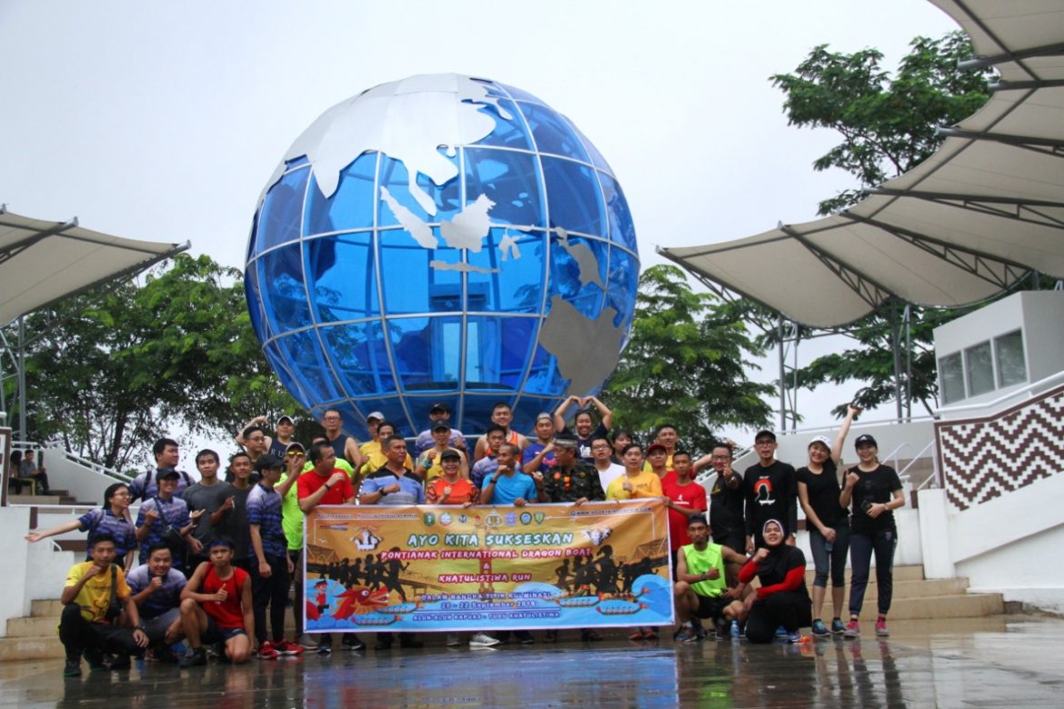 Sporta Indonesia Uji Coba Rute Khatulistiwa Run 2019