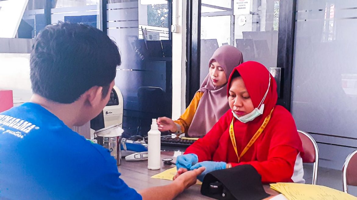 YOT Pontianak Gelar Kegiatan Donor Darah