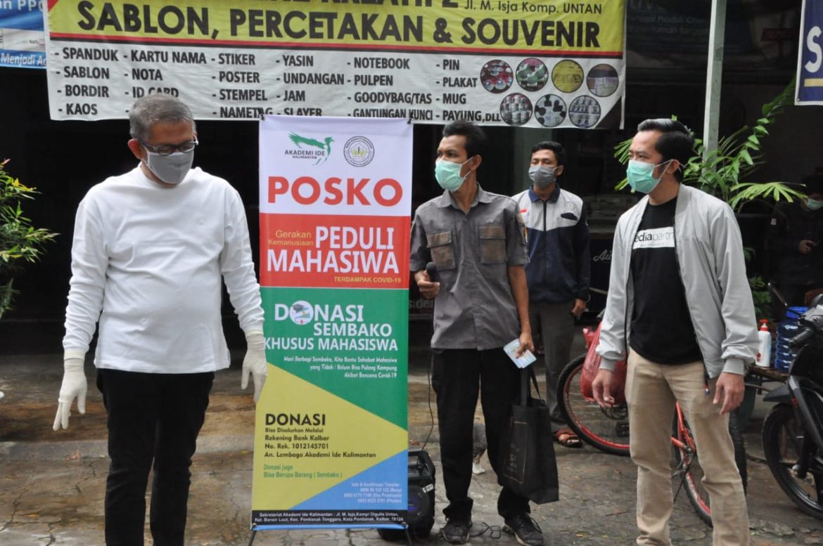 Sutarmidji Berikan Donasi 250 Mahasiswa Rantau