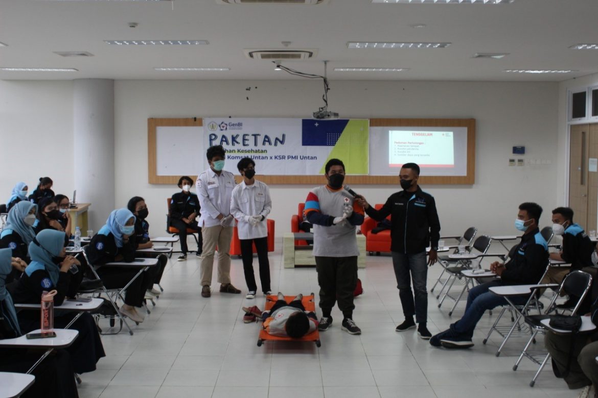 GenBI Komisariat Universitas Tanjungpura Mengadakan agenda kegiatan Pelatihan Kesehatan