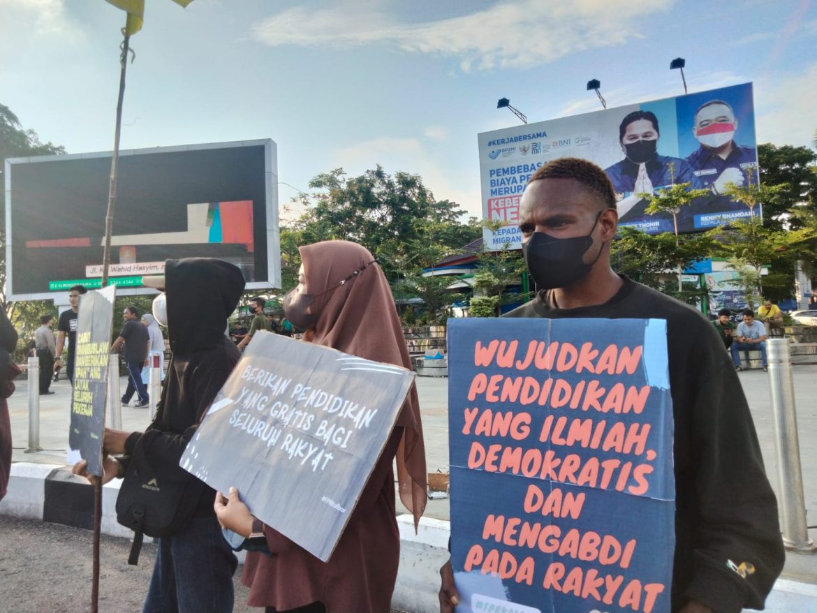 FPR Menuntut, Suarakan Aspirasi Mahasiswa dan Buruh