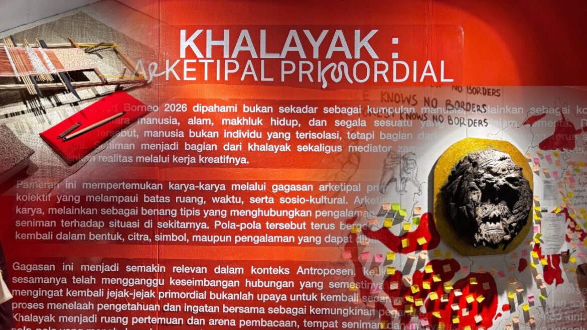 Pakaian Bekas hingga Lukisan, Narasi Ekologi Sosial di Art Borneo 2026